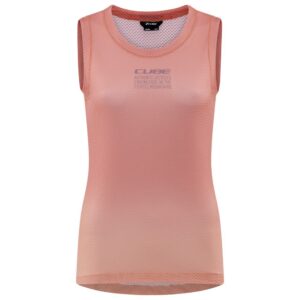 Cube Mesh Sleeveless Base Layer Rosa M Mujer