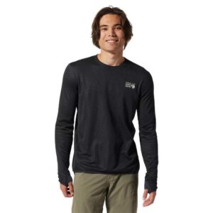 Mountain Hardwear Airmesh Crew Neck Long Sleeve T-shirt Negro S Hombre