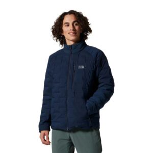 Mountain Hardwear Stretch Down 1942921 Jacket Azul XL Hombre