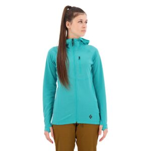 Black Diamond Coefficient Full Zip Fleece Azul M Mujer