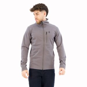 Black Diamond Coefficient Full Zip Fleece Gris M Hombre