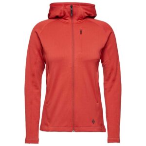 Black Diamond Factor Full Zip Fleece Rojo M Mujer