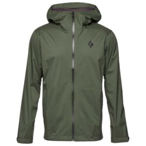 Black Diamond Stormline Stretch Rain Jacket Verde XS Hombre