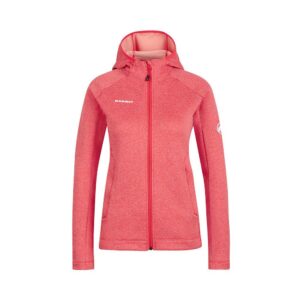 Mammut Nair Full Zip Sweatshirt Rosa L Mujer