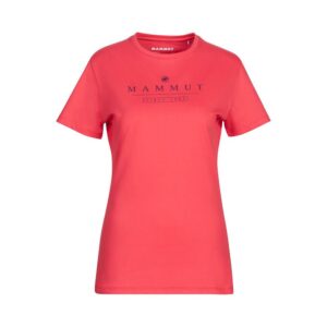 Mammut Seile Short Sleeve T-shirt Rosa L Mujer