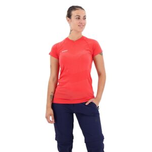 Mammut Trift Short Sleeve T-shirt Rojo XS Mujer