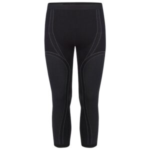 Montura Seamless Medium 3/4 Tight Negro M-L Hombre