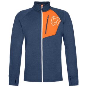 Rock Experience Casaco Polar Com Zíper Azul XL Hombre