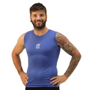 Rox Gold Thermal Sleeveless T-shirt Azul L Hombre