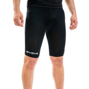 Givova Skin Thermal Short Leggings Negro 2XL Hombre