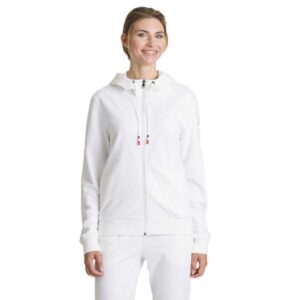 Rossignol Logo Ft Full Zip Sweatshirt Blanco L Mujer