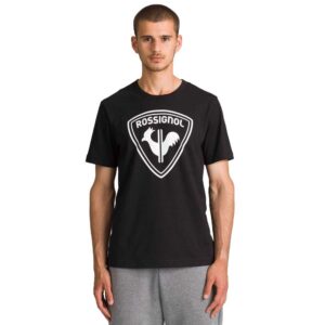 Rossignol Logo Rossi Short Sleeve T-shirt Negro L Hombre