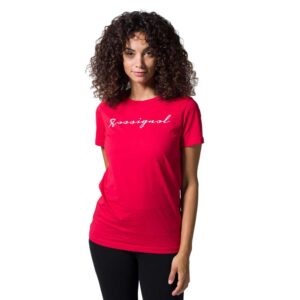 Rossignol Logo Rossi Short Sleeve T-shirt Rojo 2XS Mujer