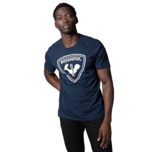 Rossignol Logo Rossi Short Sleeve T-shirt Azul M Hombre