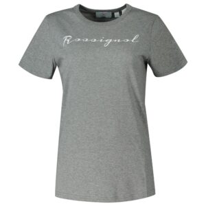 Rossignol Logo Rossi Short Sleeve T-shirt Gris 2XS Mujer