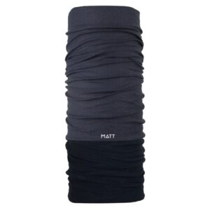 Matt Coolmax Scarf Negro Hombre