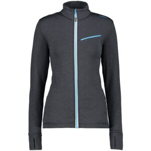Cmp 31g2536 Full Zip Fleece Gris XL Mujer
