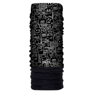 Matt Coolmax Scarf Negro Hombre