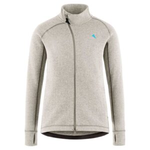 KlÄttermusen Balder Full Zip Fleece Gris M Mujer