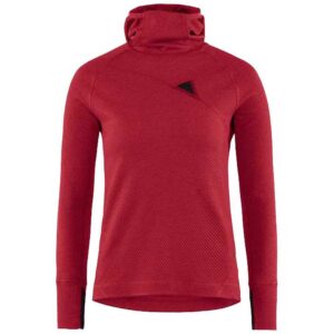 KlÄttermusen Huge Hoodie Rojo L Mujer