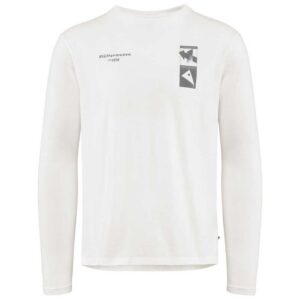 KlÄttermusen Runa Refined Long Sleeve T-shirt Blanco S Hombre