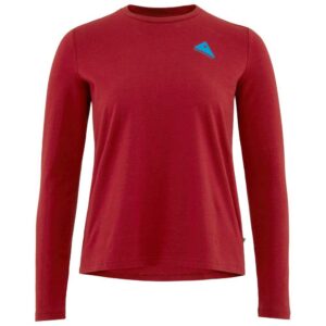 KlÄttermusen Runa Verkstad Ab Long Sleeve T-shirt Rojo M Mujer