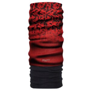 Matt Coolmax Scarf Rojo Hombre
