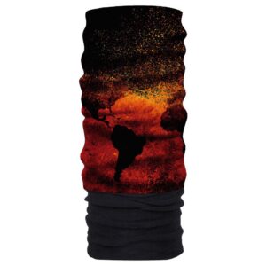 Matt Coolmax Scarf Negro Hombre