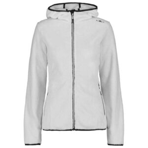 Cmp Jacket 38p1546 Hooded Fleece Blanco 2XL Mujer