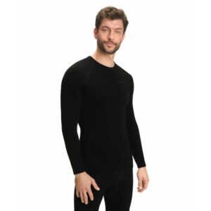 Falke Mw Long Sleeve Base Layer Negro M Hombre