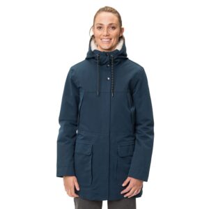 Vaude Manukau Ii Parka Jacket Azul 40 Mujer